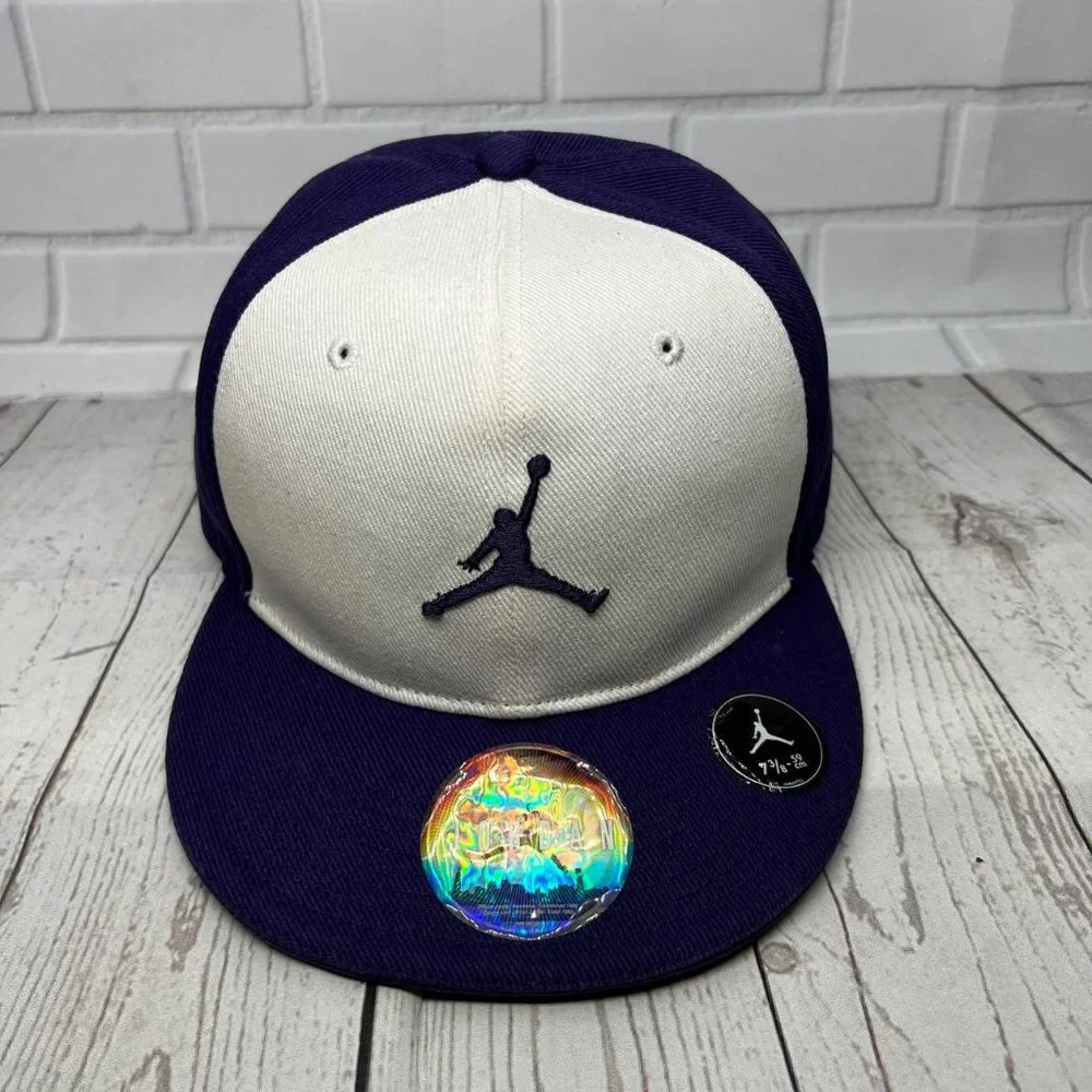 Air Jordan Grape 7 3/8 Jumpman Hat Fitted Cap‎ Men